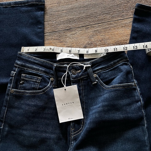 Kancan High Rise Jean Bootcut Size 5 (26) NEW - Picture 8 of 10